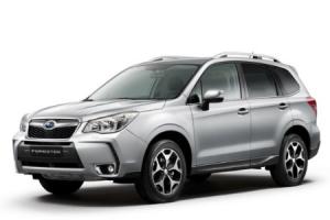 Текстильные коврики на SUBARU FORESTER 2013-2018 ЛЕВЫЙ РУЛЬ